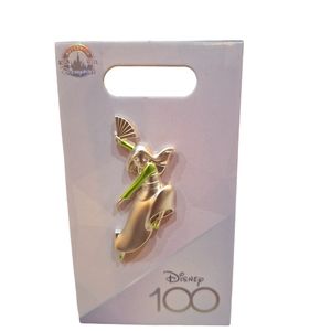 Disney Parks Disney100 Years MULAN Platinum Collectible Trading Pin NEW